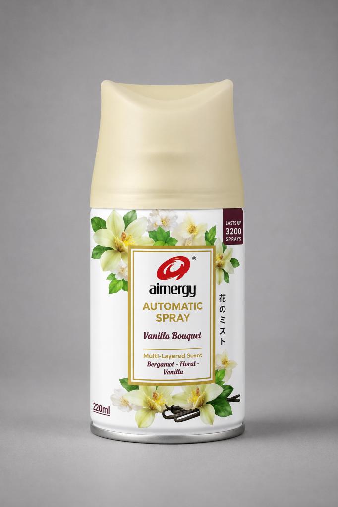 Airnergy Automatic Spray Refill - Vanilla Bouquet Air Fresheners