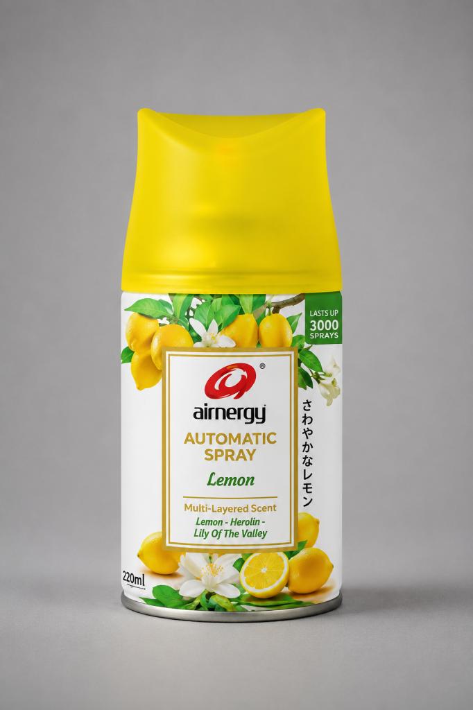 Airnergy Automatic Spray Refill - Lemon Air Fresheners