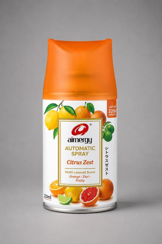 Airnergy Automatic Spray Refill - Citrus Zest Air Fresheners