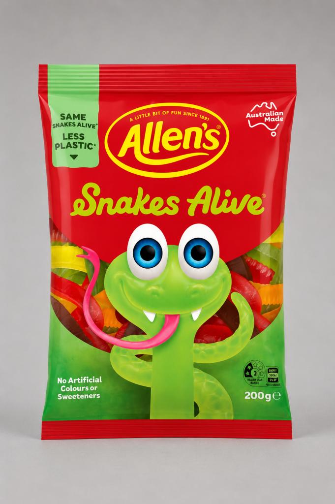 Allen`s Snake Alive Confectionary
