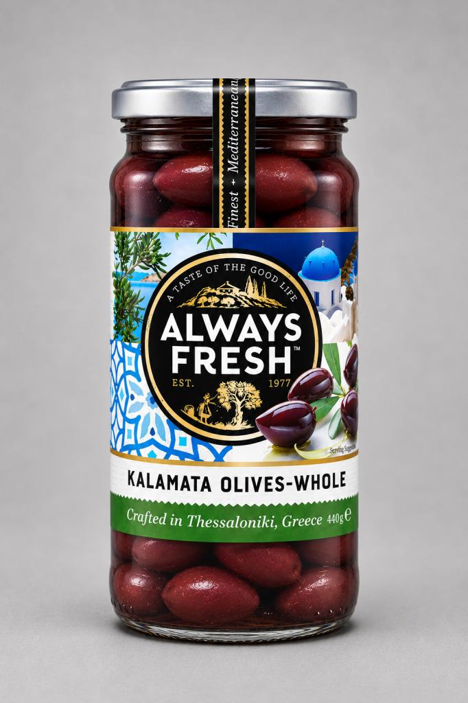 Always Fresh Olives Kalamata Whole Retail - Olives, Pickles & Antipasti