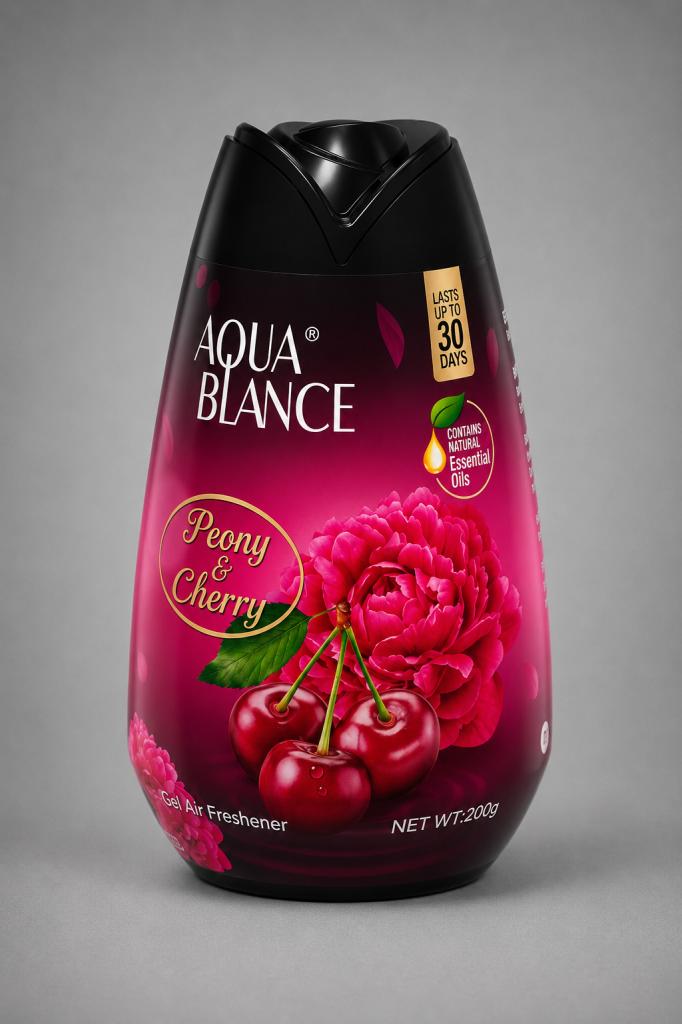 Aqua Blance Peony & Cherry Gel Air Freshener Air Fresheners