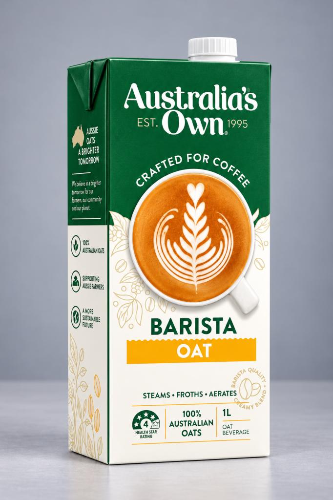 Australia's Own Organic Barista Oats Beverages