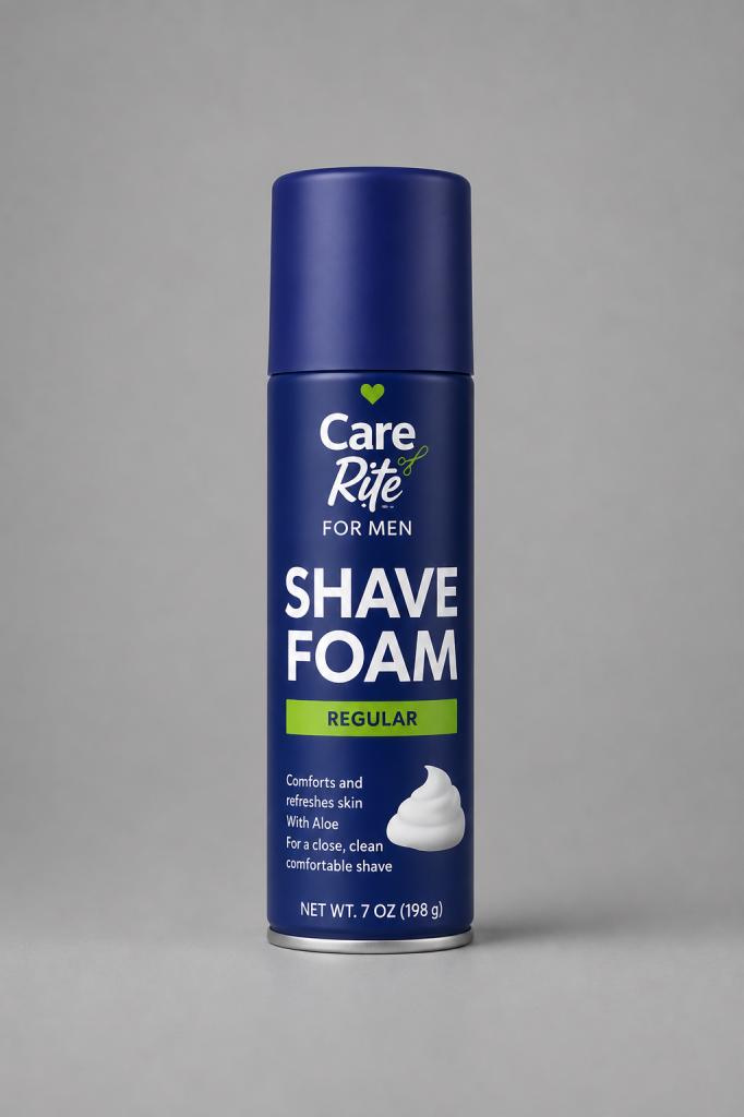 CareRite Shave Foam Regular Health & Beauty
