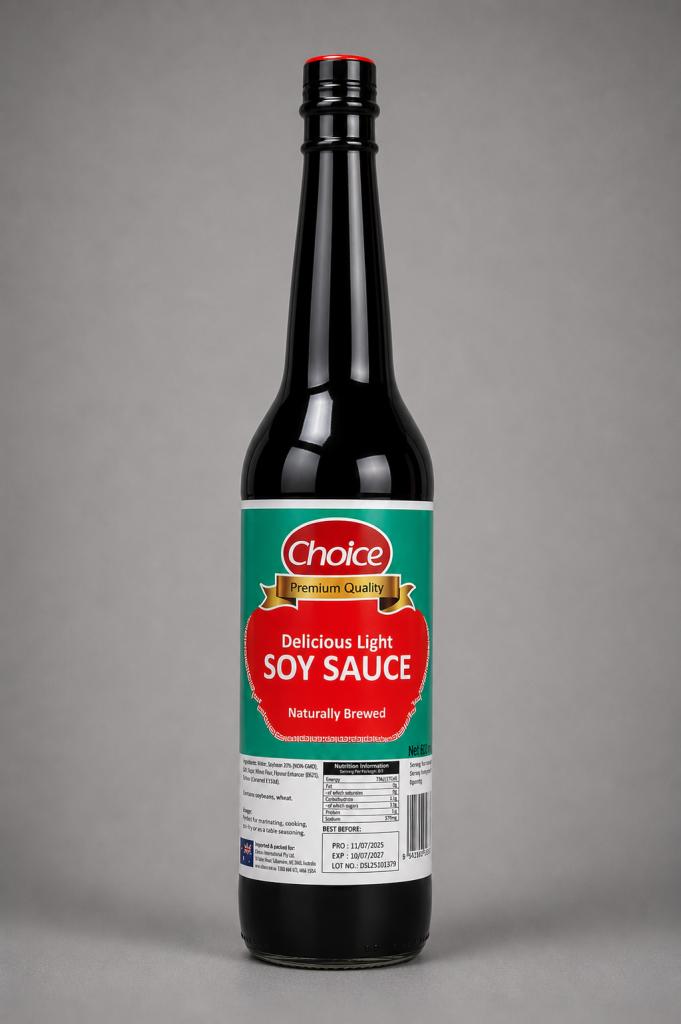 Choice Light Soy Sauce Soy & Asian Sauces