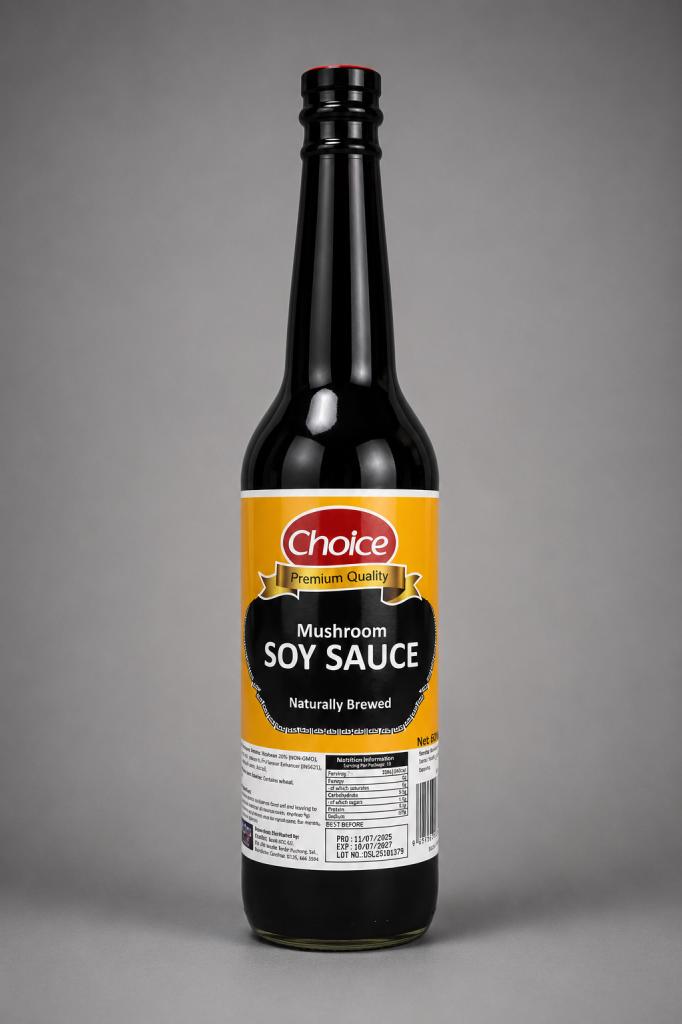 Choice Mushroom Soy Sauce Soy & Asian Sauces