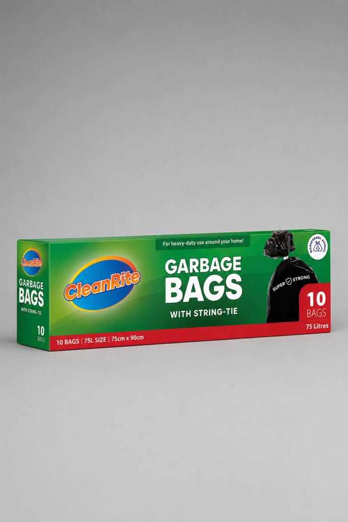 CleanRite Garbage Bags 10`s Garbage Bags