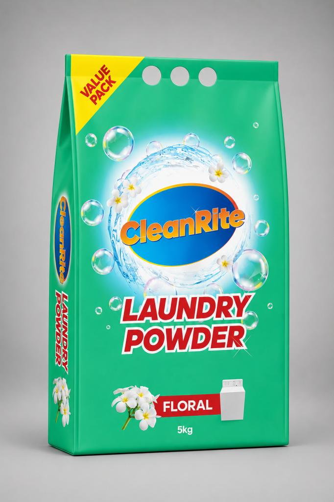 CleanRite Laundry Powder Floral Laundry Detergents