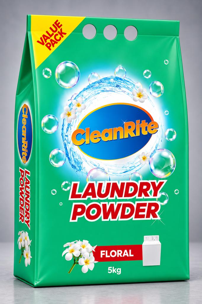 CleanRite Laundry Powder Floral Laundry Detergents