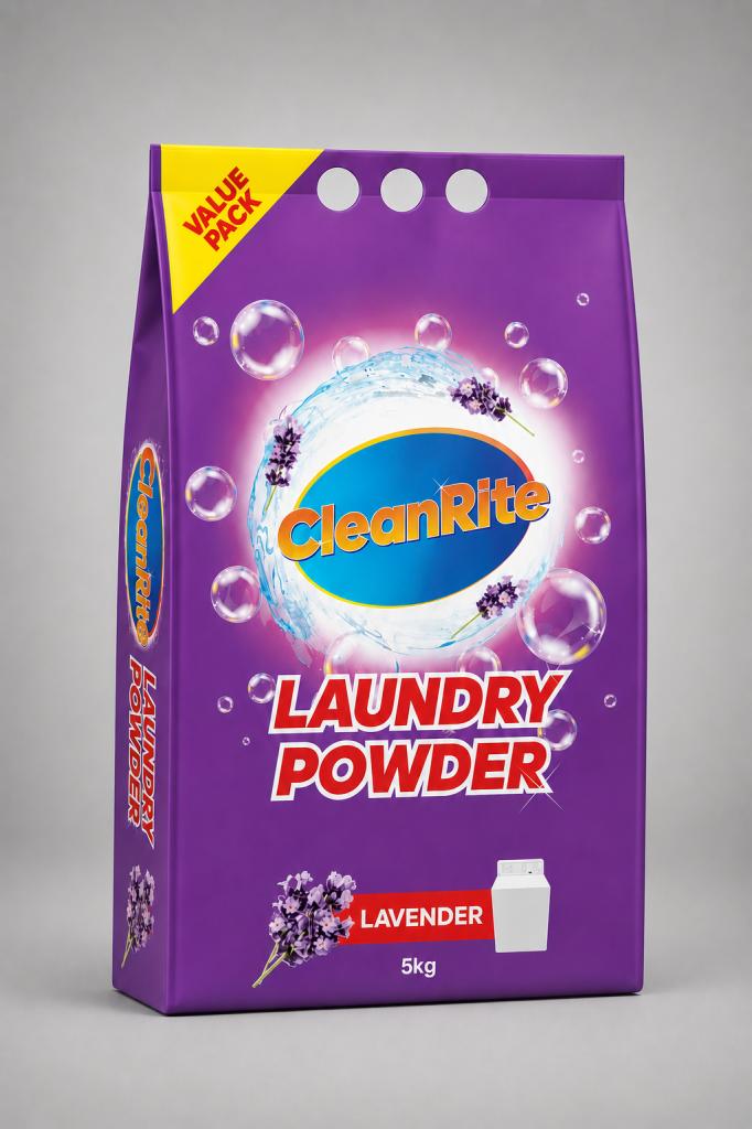 CleanRite Laundry Powder Lavender Laundry Detergents