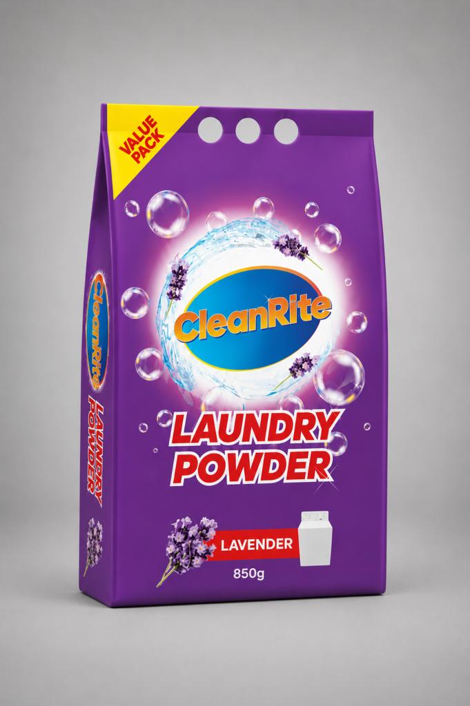 CleanRite Laundry Powder Lavender Laundry Detergents