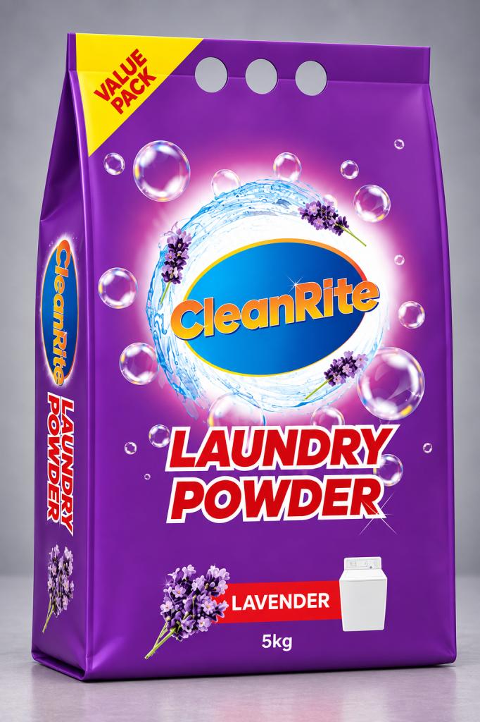 CleanRite Laundry Powder Lavender Laundry Detergents