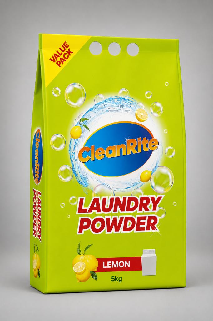 CleanRite Laundry Powder Lemon Laundry Detergents