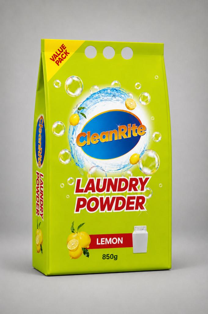 CleanRite Laundry Powder Lemon Laundry Detergents