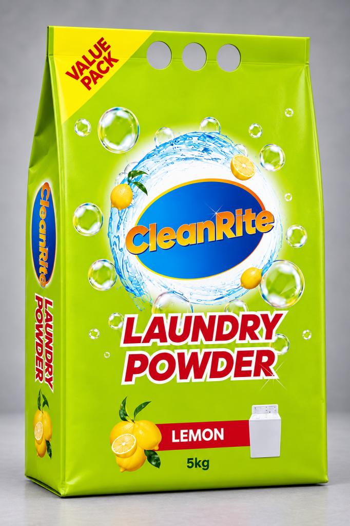 CleanRite Laundry Powder Lemon Laundry Detergents