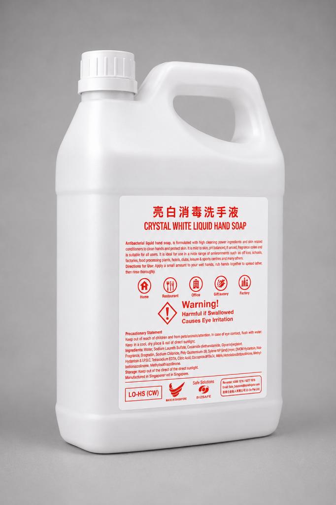 Crystal White Liquid Hand Soap  Handwash