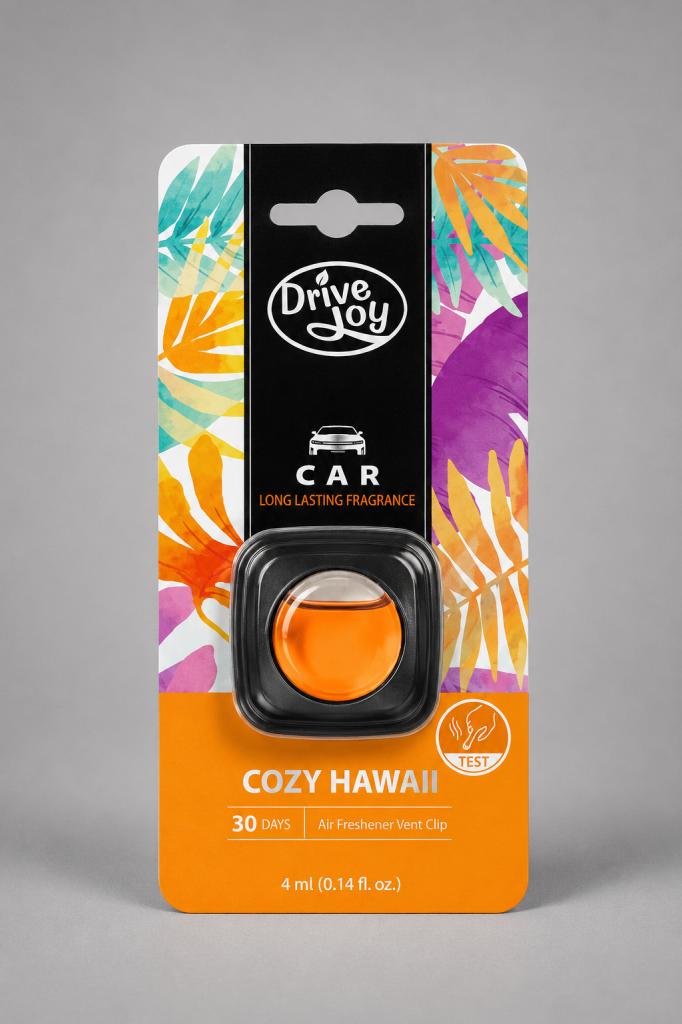 Drive Joy Cozy Hawaii Air Freshener Vent Clip Air Fresheners