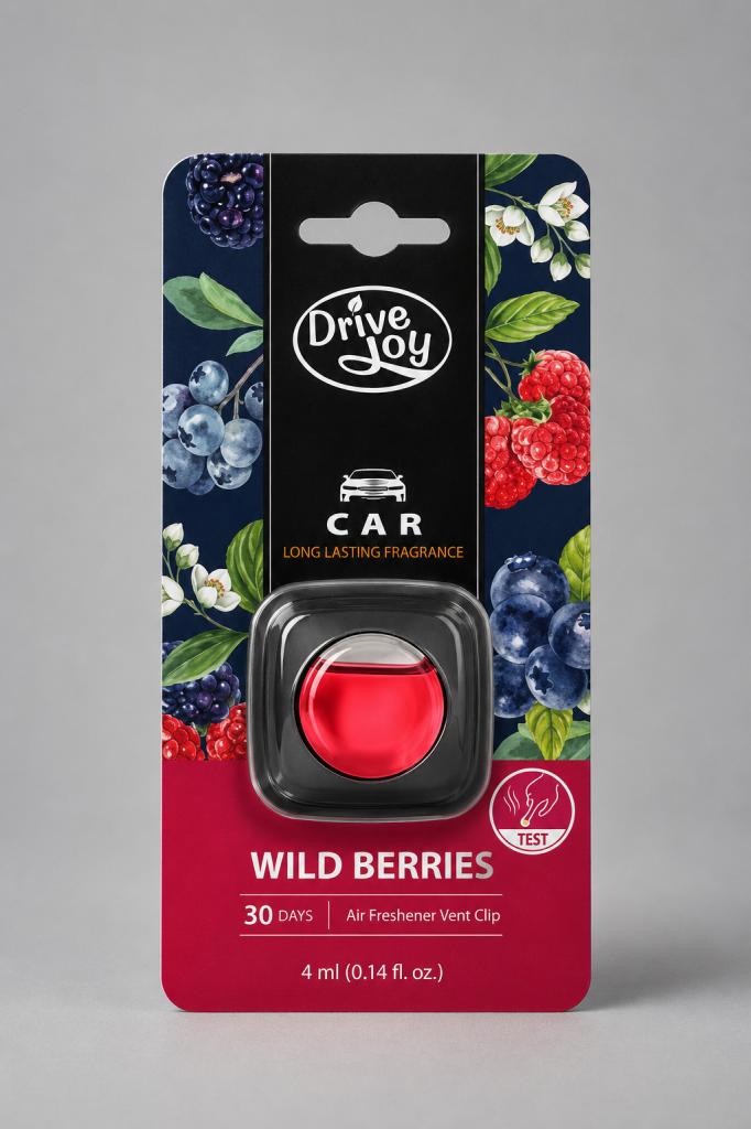 Drive Joy Wild Berries Air Freshener Vent Clip Air Fresheners