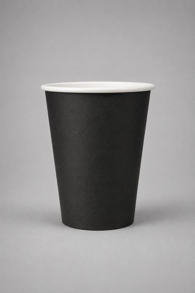 Falcon Coffee Cup Black 12oz Cooking, Bakeware & Disposables