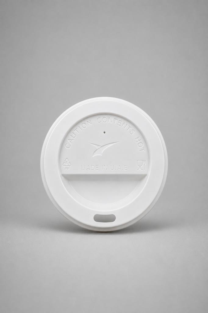Falcon Lid For Paper Cup 8oz White Cooking, Bakeware & Disposables