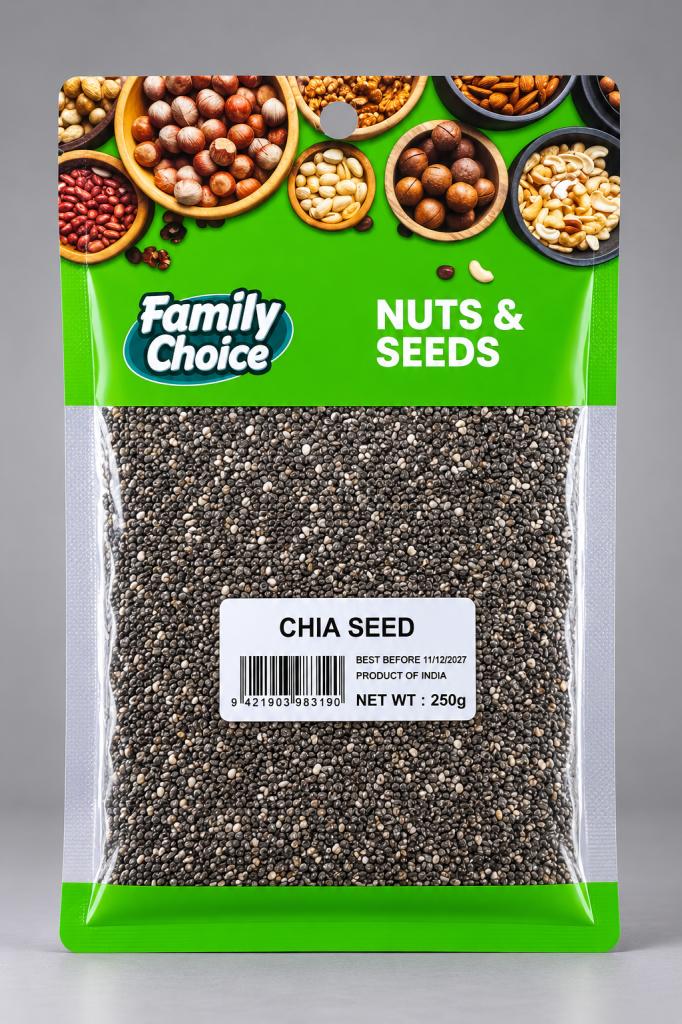 Family Choice F&D Chia Seeds Dried Fruits, Nuts, Seeds & Coconut