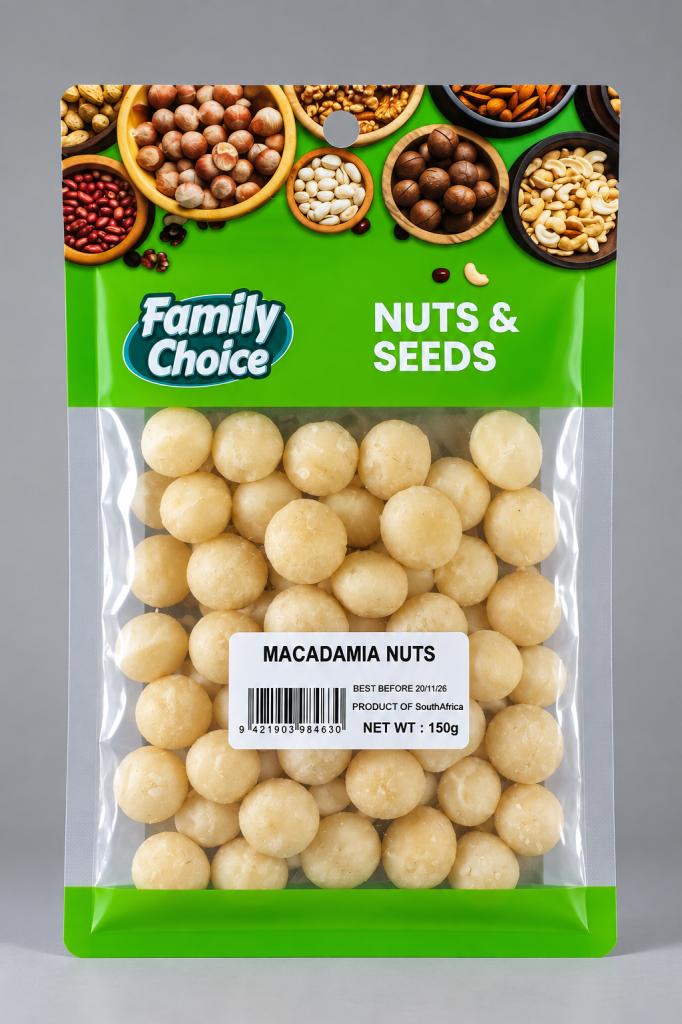 Family Choice F&D Macadamia Nuts Dried Fruits, Nuts, Seeds & Coconut