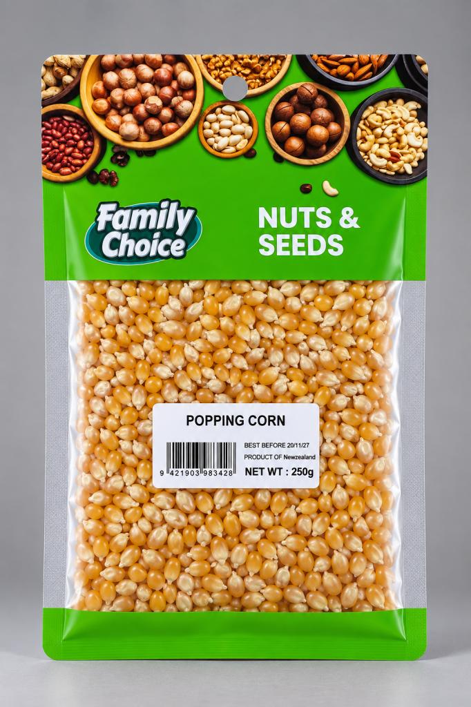 Family Choice F&D Popping Corn Dried Fruits, Nuts, Seeds & Coconut