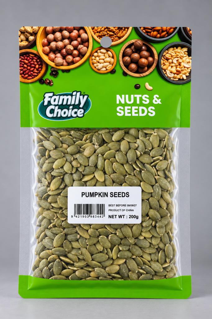 Family Choice F&D Pumpkin Seeds Dried Fruits, Nuts, Seeds & Coconut