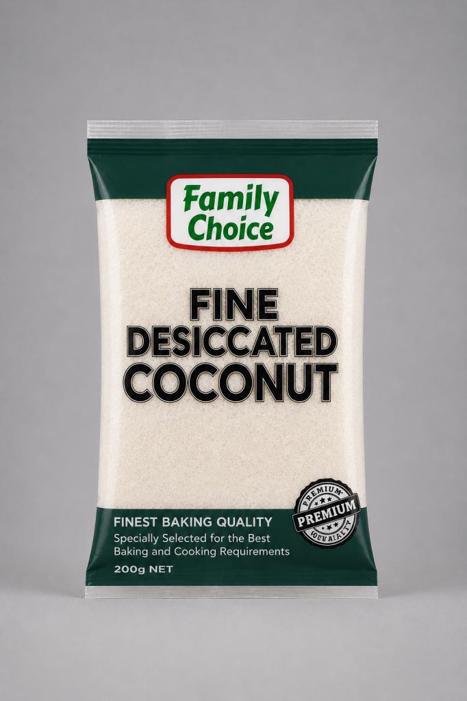 Family Choice Fine Desiccated Coconut Dried Fruits, Nuts, Seeds & Coconut