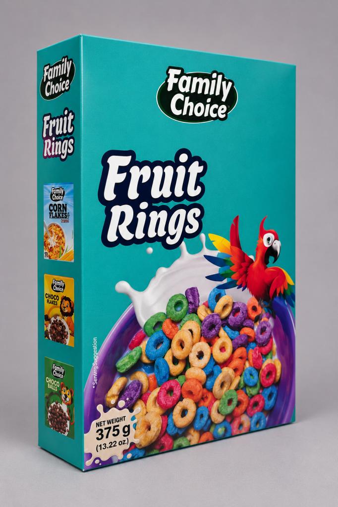 Family Choice Fruit Ring Breakfast Cereals