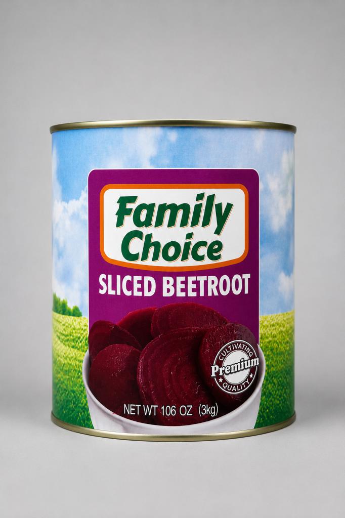 Family Choice Sliced Beetroot Canned Vegetables