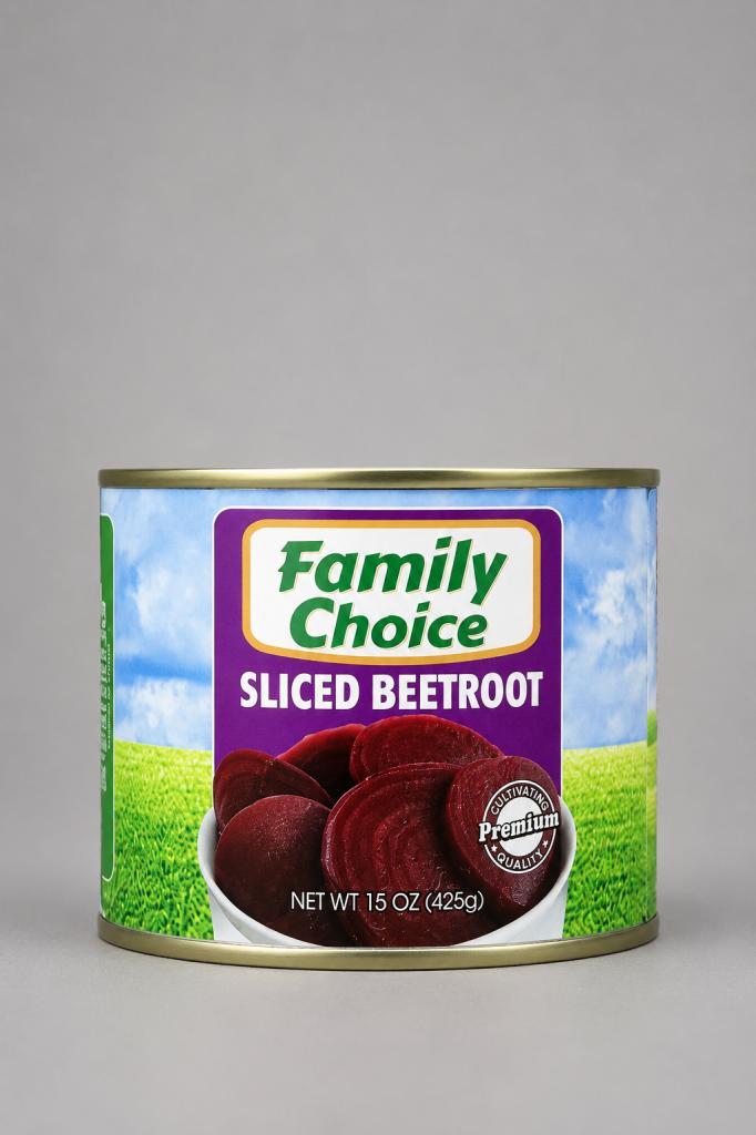Family Choice Sliced Beetroot Canned Foods - Retail