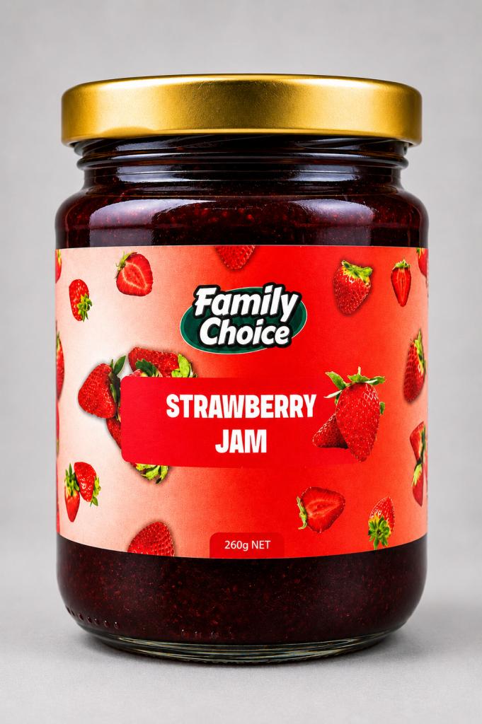 Family Choice Strawberry Jam Jam & Marmalade