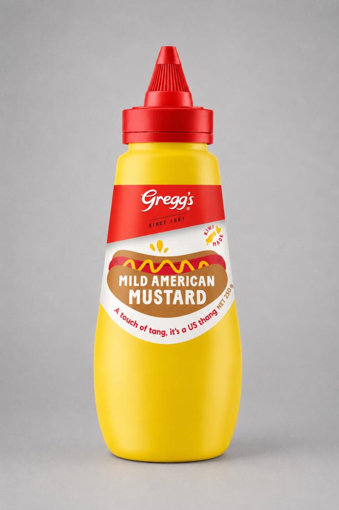 Gregg`s Mild American Mustard Mustards