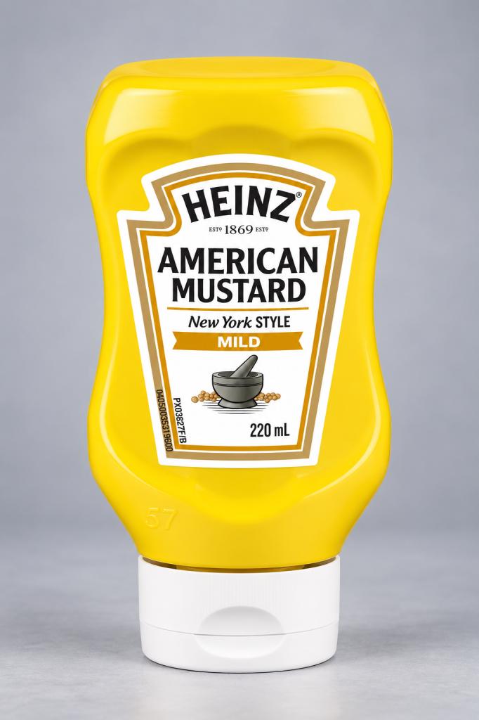 Heinz American Mustard Mild Mustards