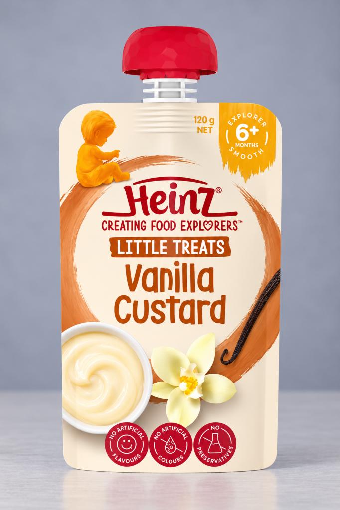 Heinz Little Kids Vanilla Custard Baby Food