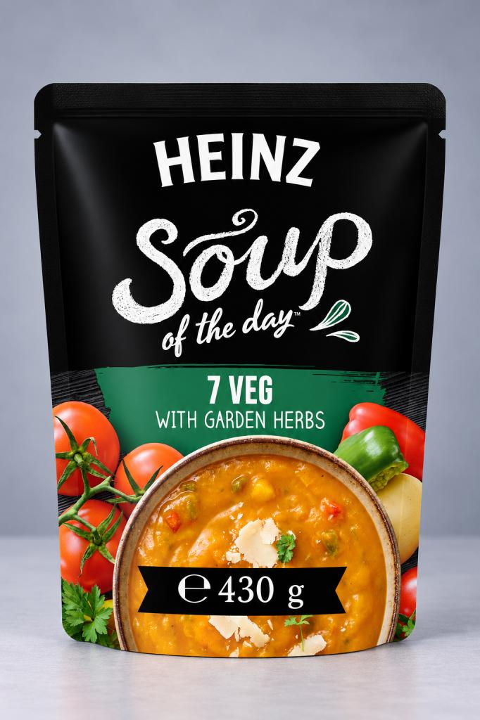 Heinz Soup Of The Day 7 Veg With Garden Herbs Instant Soup