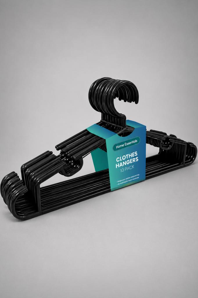 Home Essentials Clothes Hanger 10`s Hangers