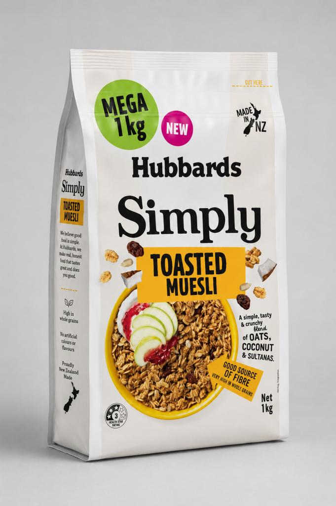 Hubbards Mega Toasted Muesli Muesli & Oats
