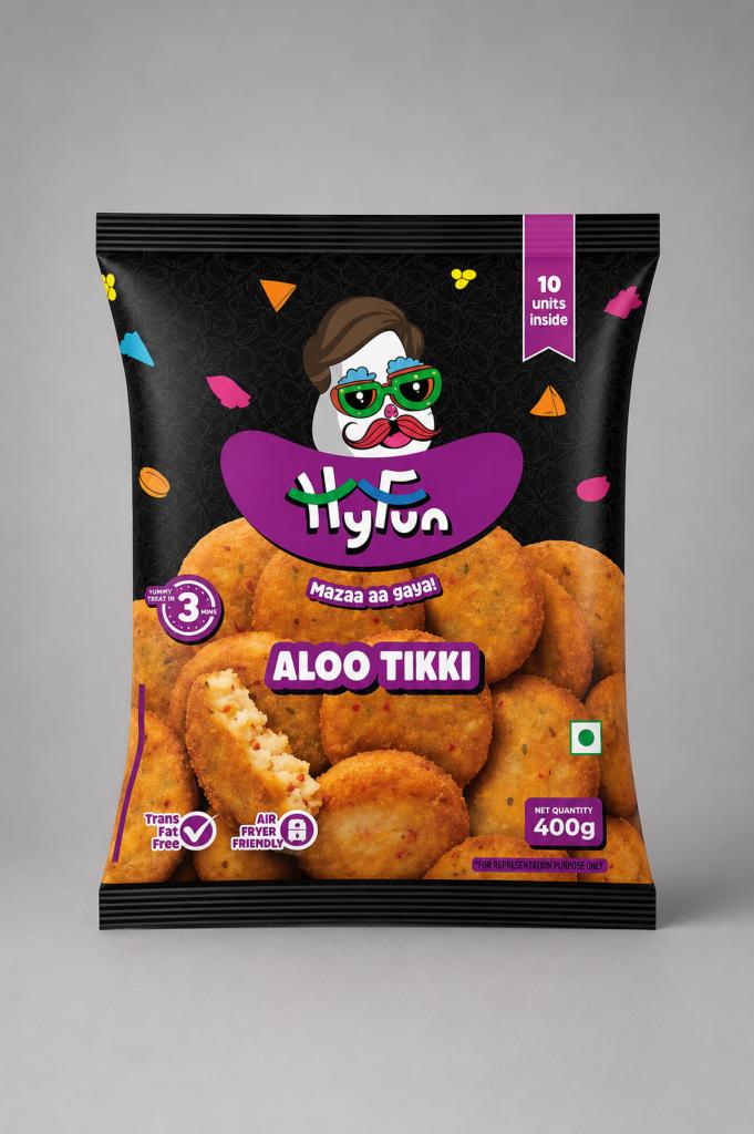 HyFun Aloo Tikki Frozen Fries & Finger Foods