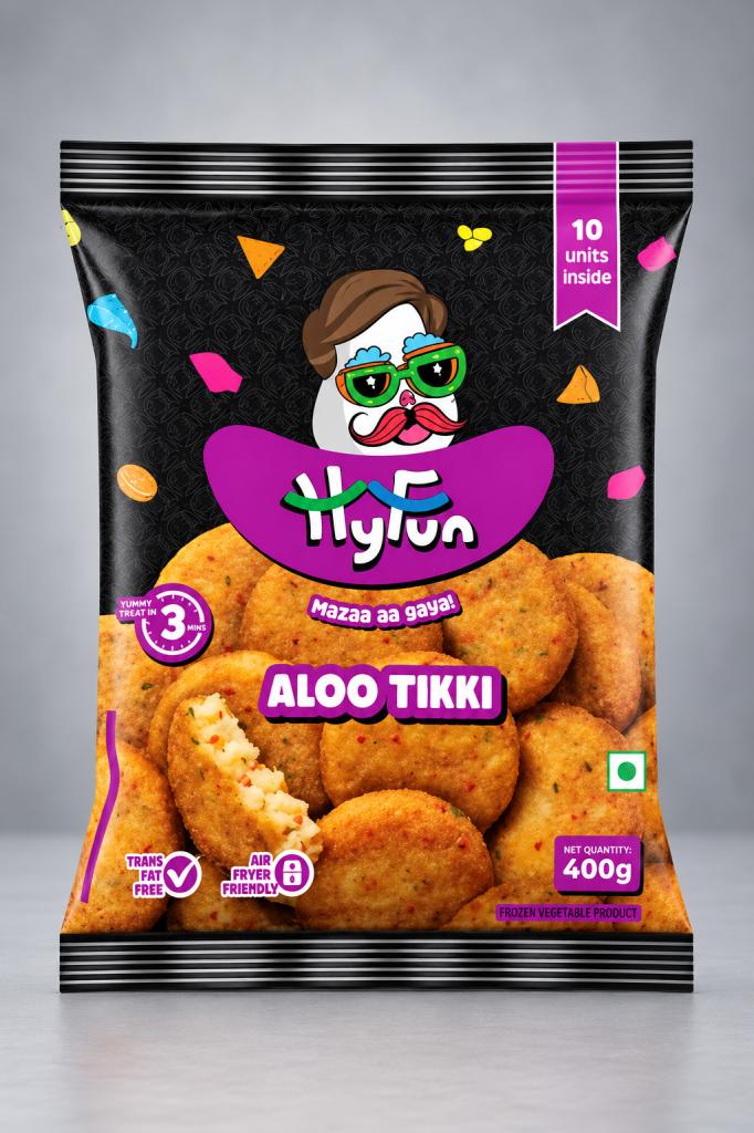 HyFun Aloo Tikki Frozen Fries & Finger Foods