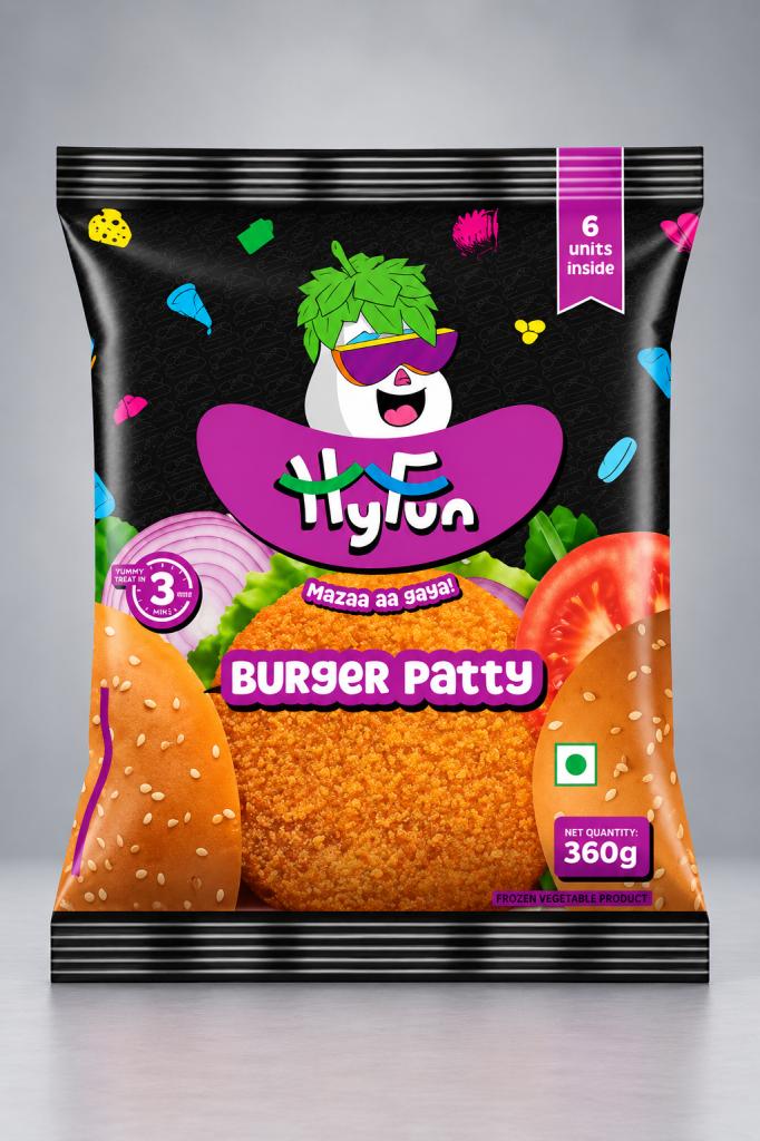 HyFun Burger Patty Frozen Fries & Finger Foods