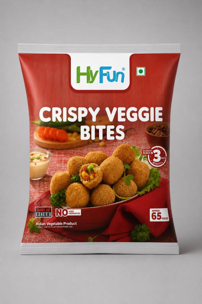 HyFun Crispy Veggie Bites Frozen Fries & Finger Foods