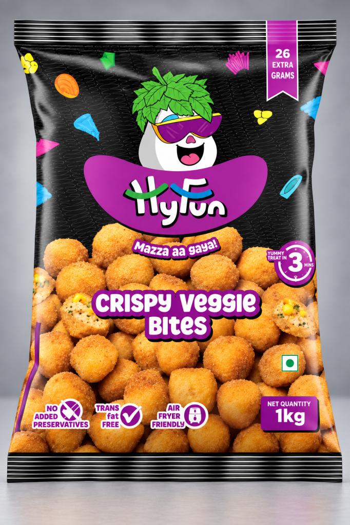HyFun Crispy Veggie Bites Frozen Fries & Finger Foods
