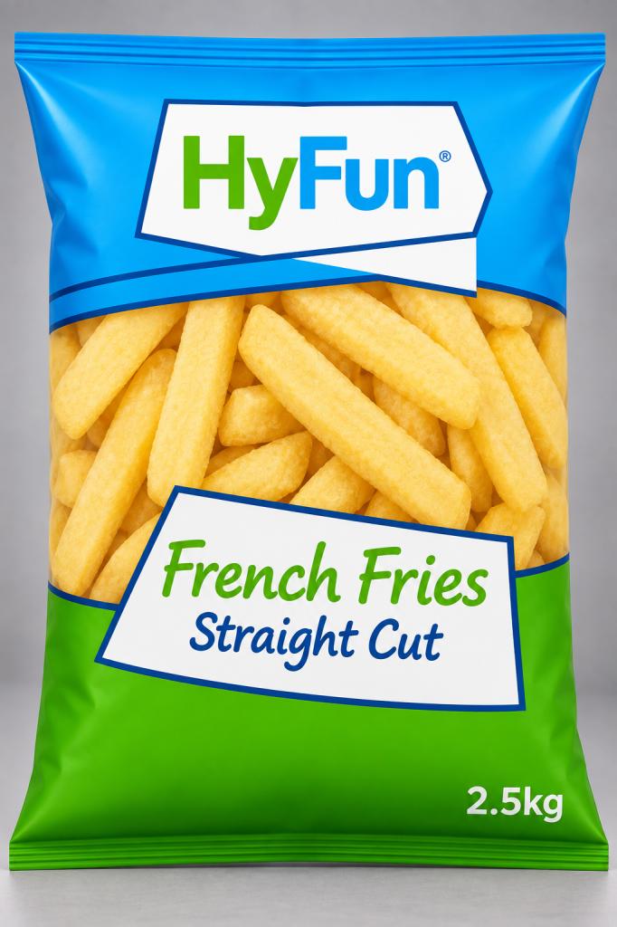 HyFun French Fries Straight Cut Frozen Fries & Finger Foods
