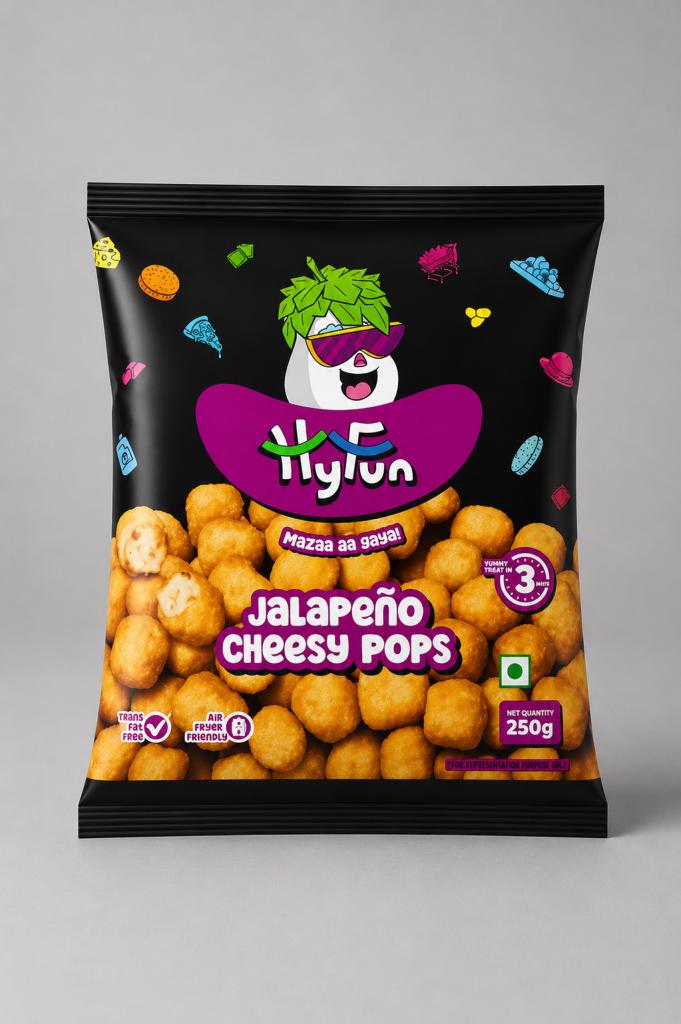 HyFun Jalapeno Cheesy Pops Frozen Fries & Finger Foods