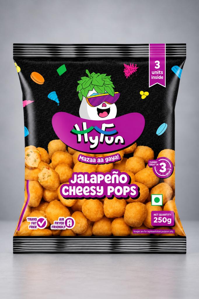 HyFun Jalapeno Cheesy Pops Frozen Fries & Finger Foods