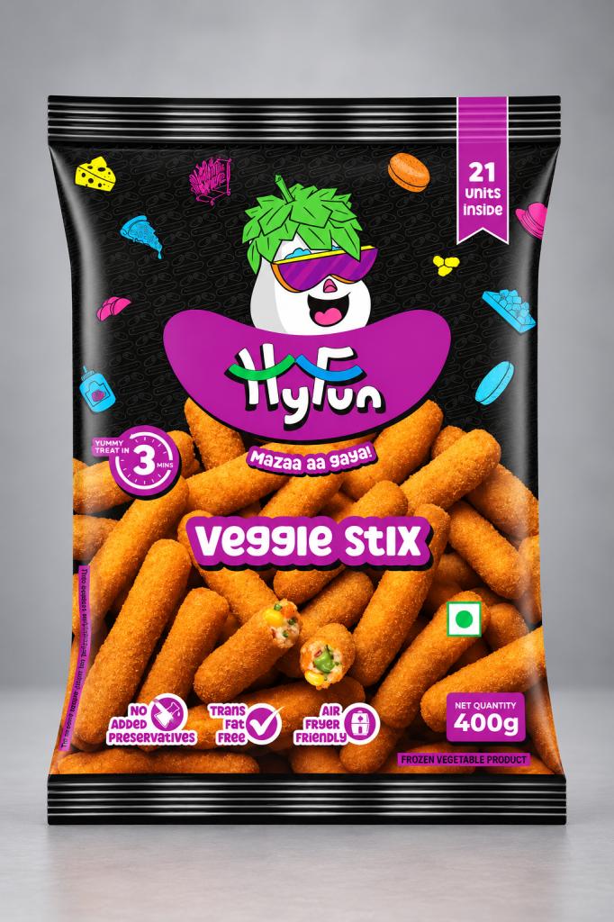 HyFun Veggie Stix Frozen Fries & Finger Foods