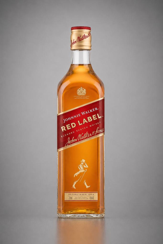 Johnnie Walker Red Label Imported Spirits
