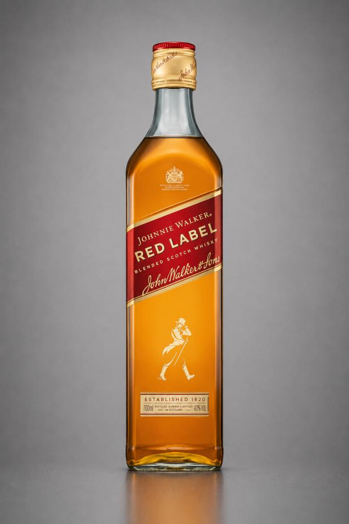 Johnnie Walker Red Label Imported Spirits